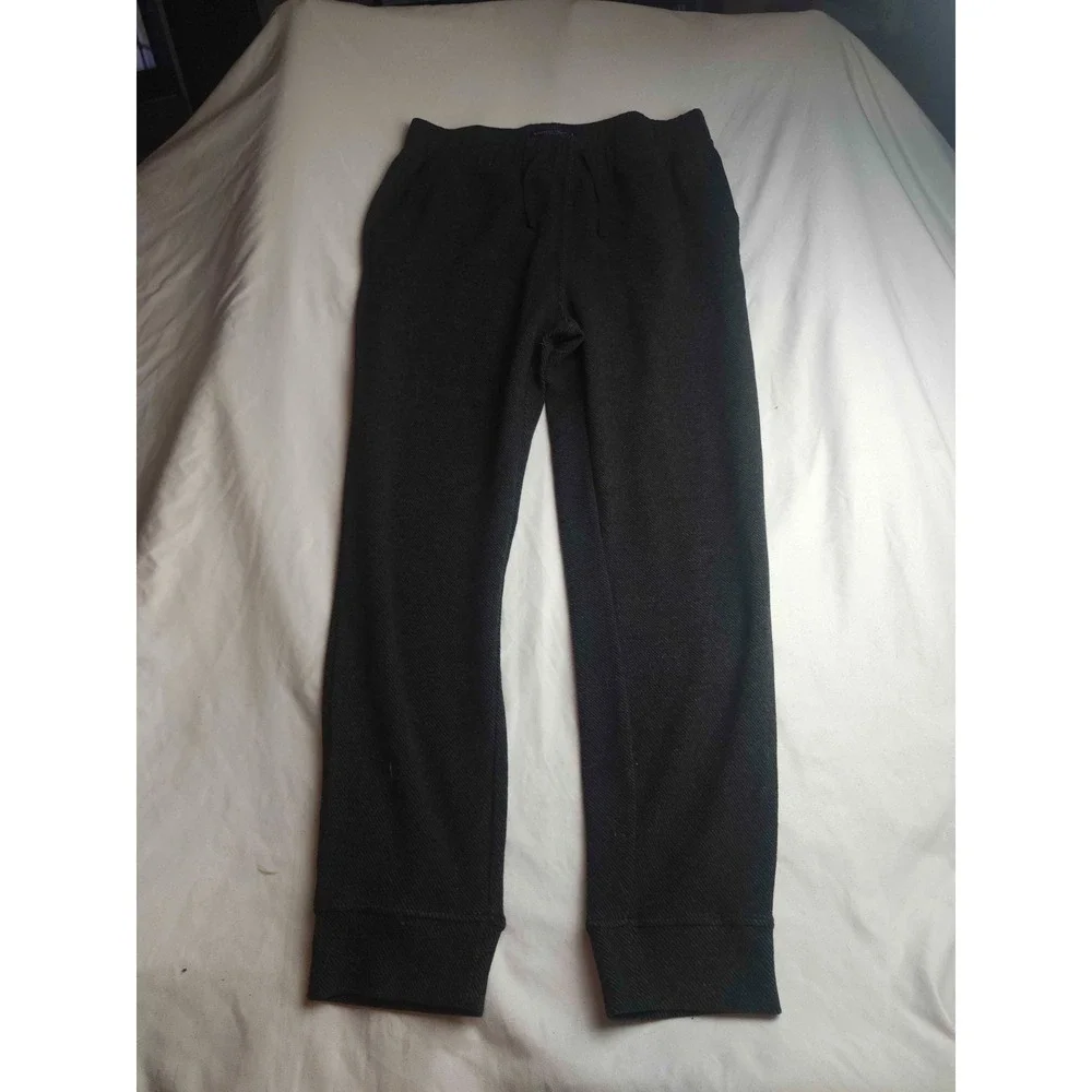 Vineyard Vines Joggers Mens M Black Preppy Athleisure Streetwear Pull On Sporty
